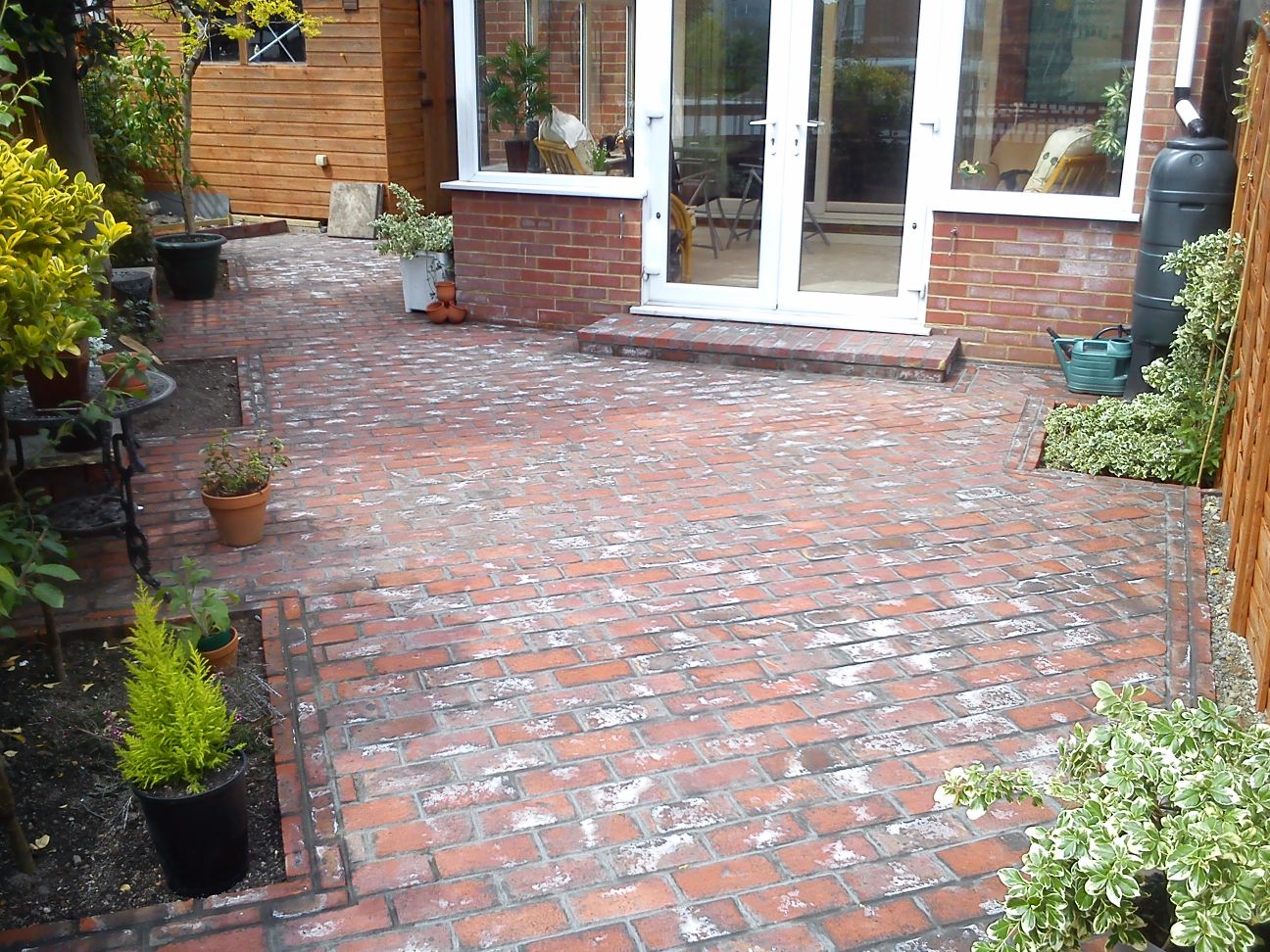 Garden paving